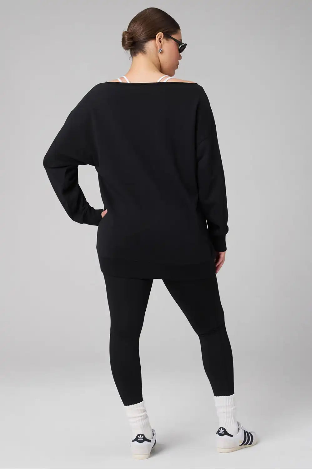 Year Round Terry Off Shoulder Tunic