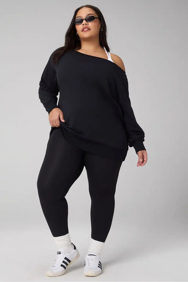 Year Round Terry Off Shoulder Tunic