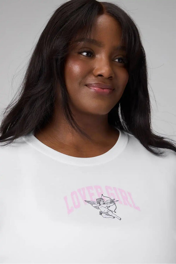100% Cotton Boxy Long-Sleeve Tee