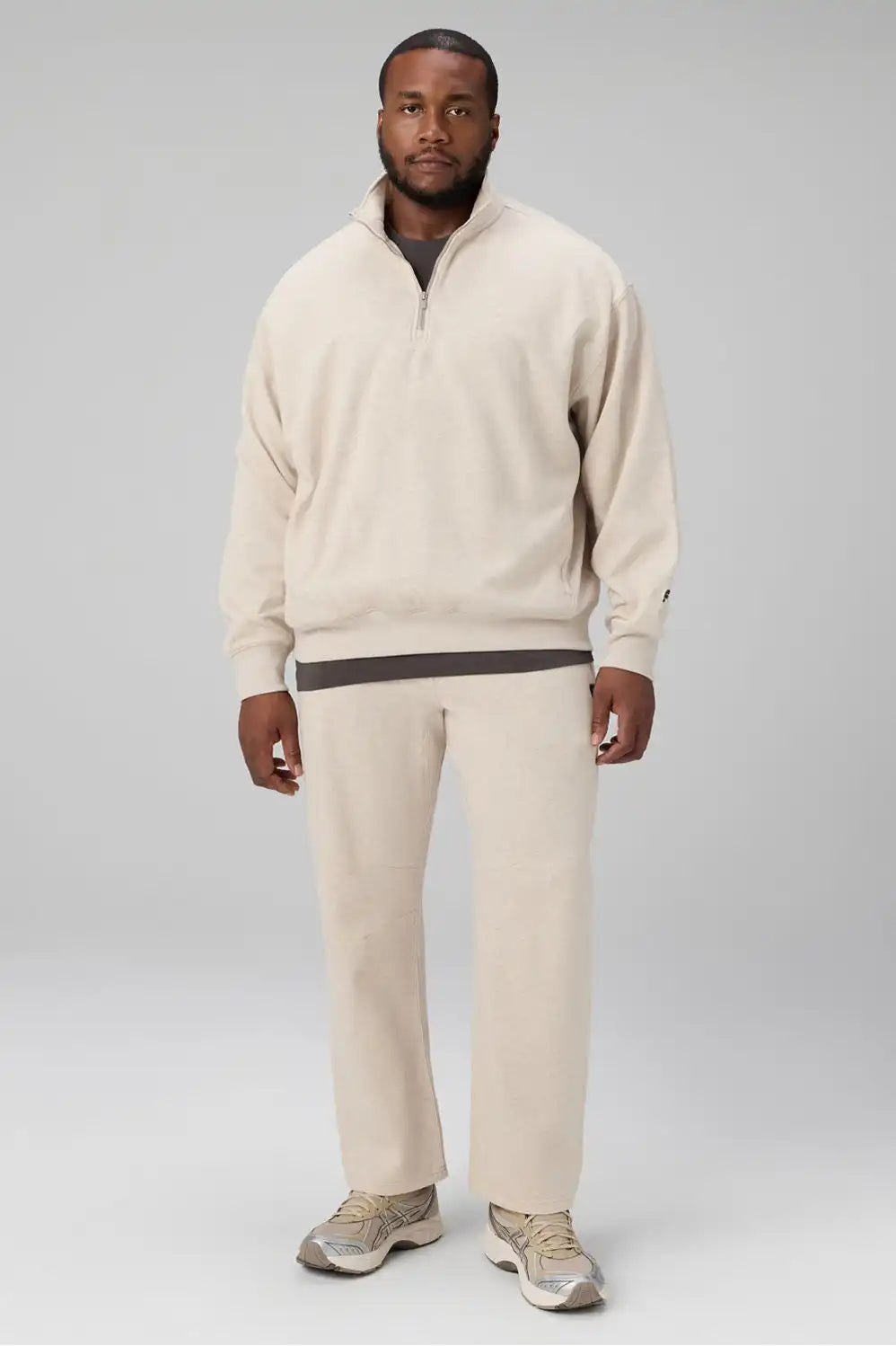 The Go-To Oversized Quarter Zip