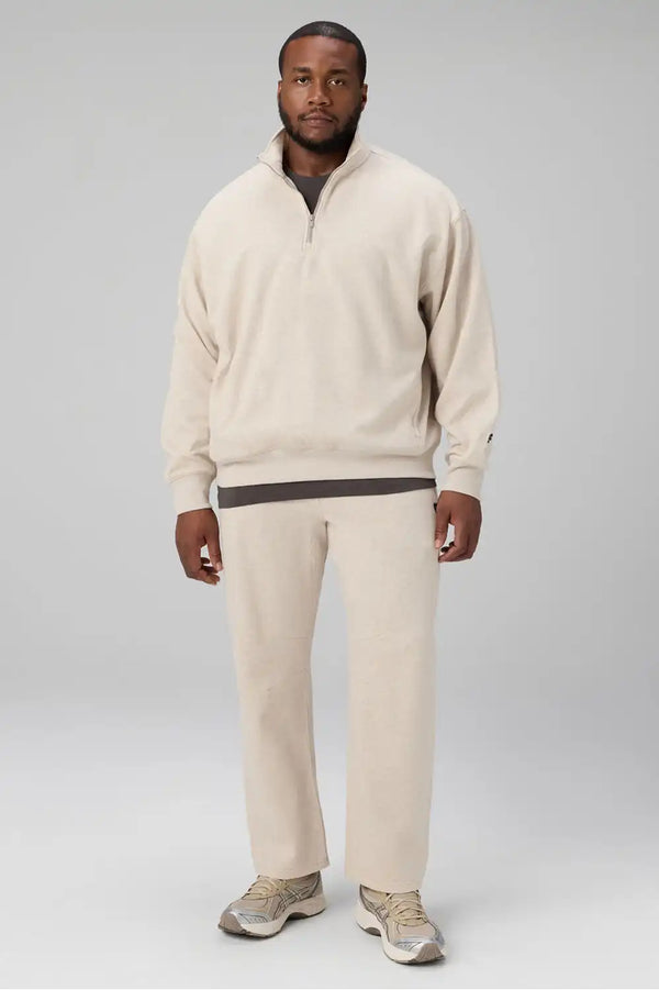 The Go-To Oversized Quarter Zip