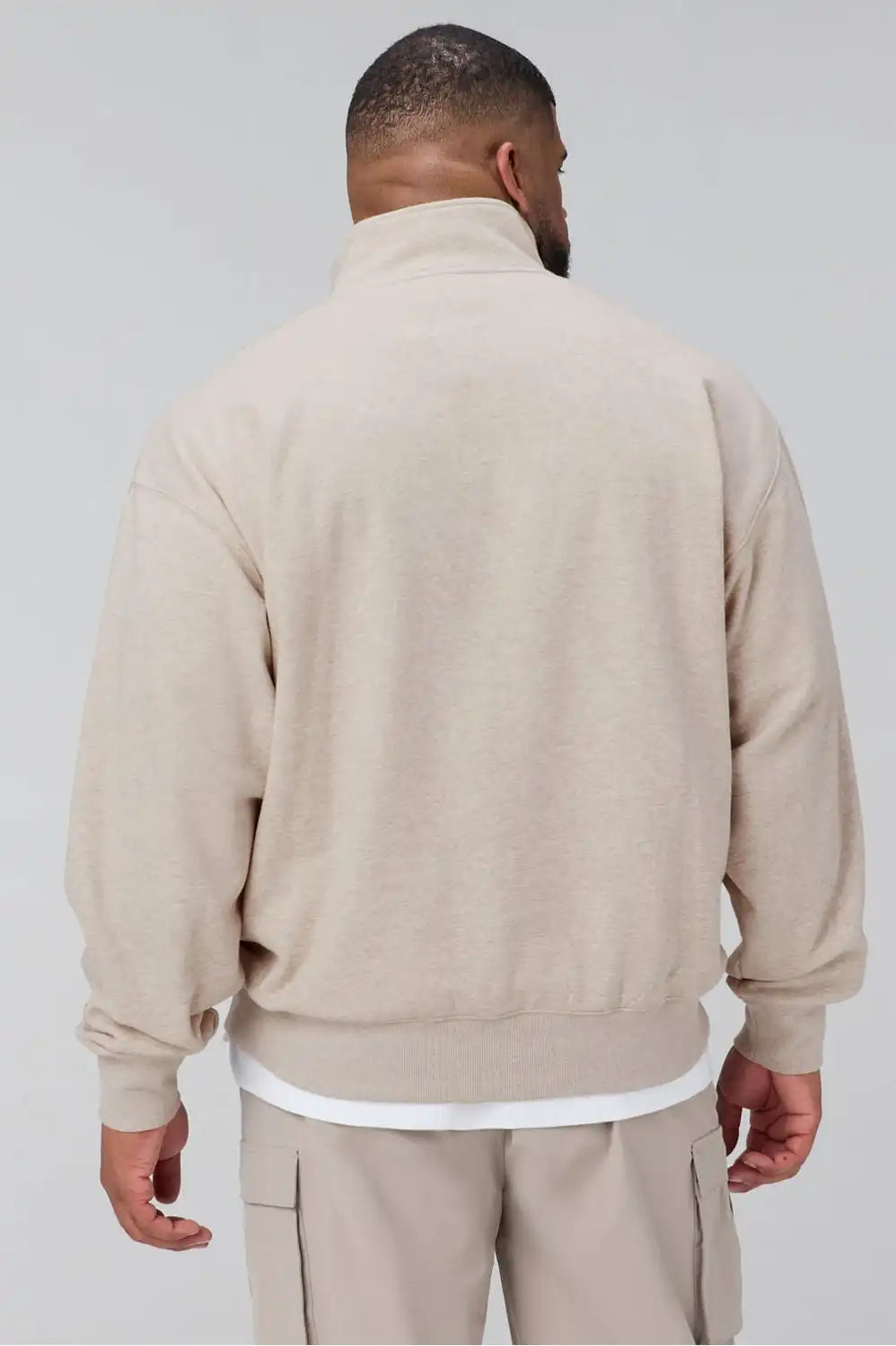 The Go-To Oversized Quarter Zip