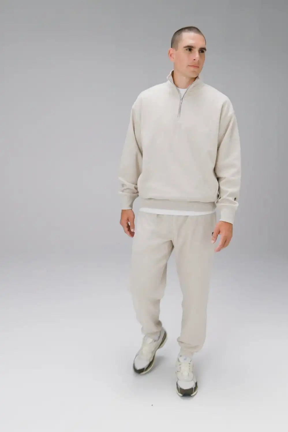 The Go-To Oversized Quarter Zip