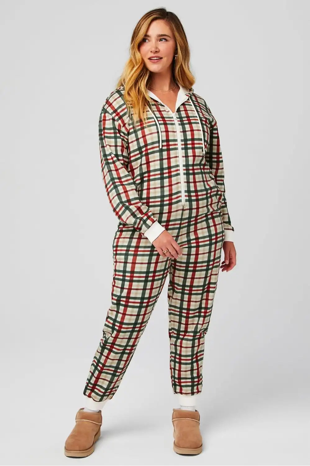 Cozy Fleece Hooded Onesie Secondary image
