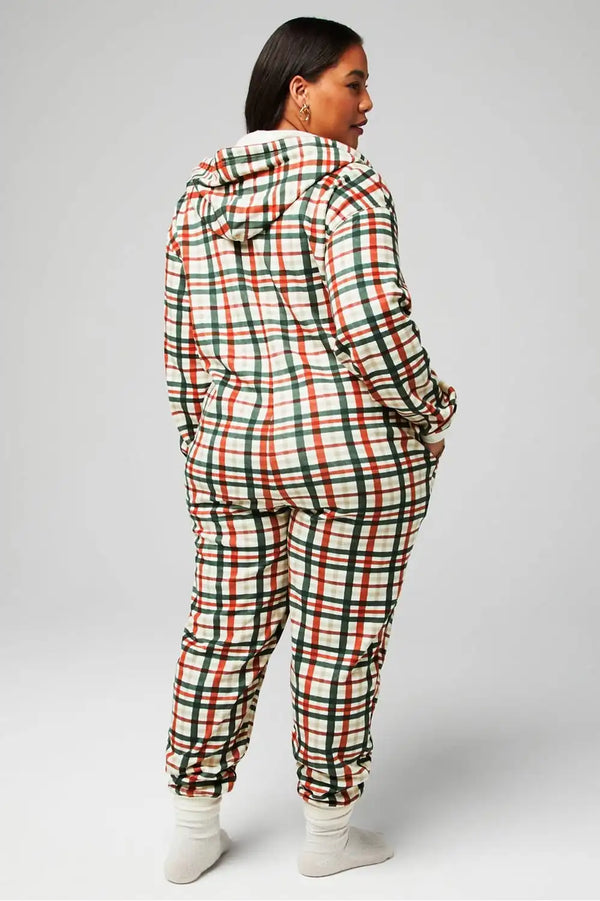Cozy Fleece Hooded Onesie