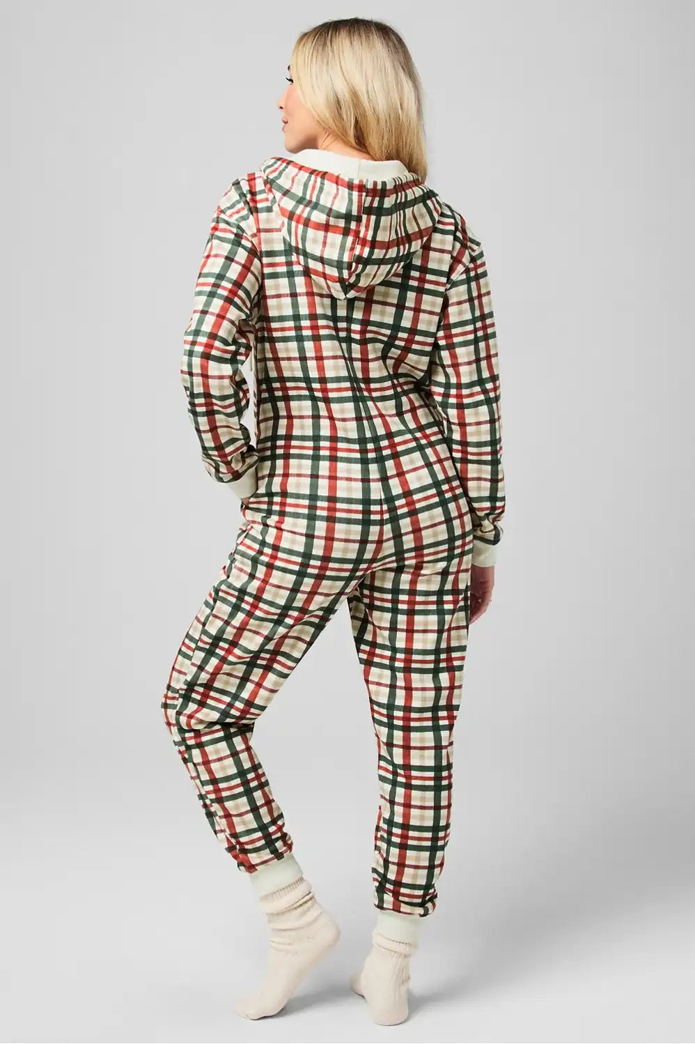 Cozy Fleece Hooded Onesie