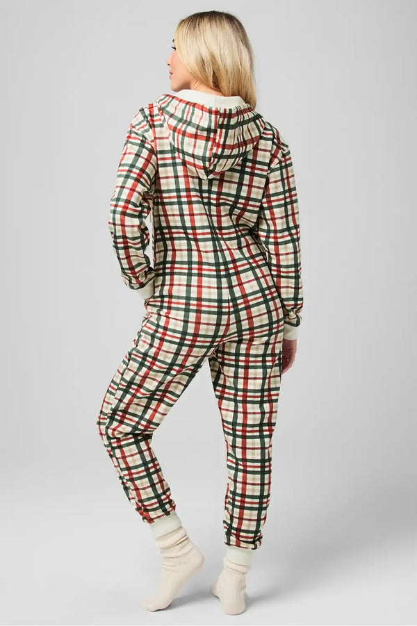 Cozy Fleece Hooded Onesie