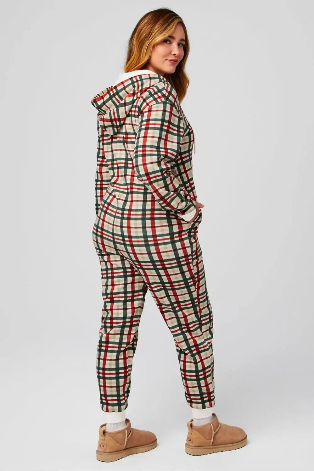 Cozy Fleece Hooded Onesie