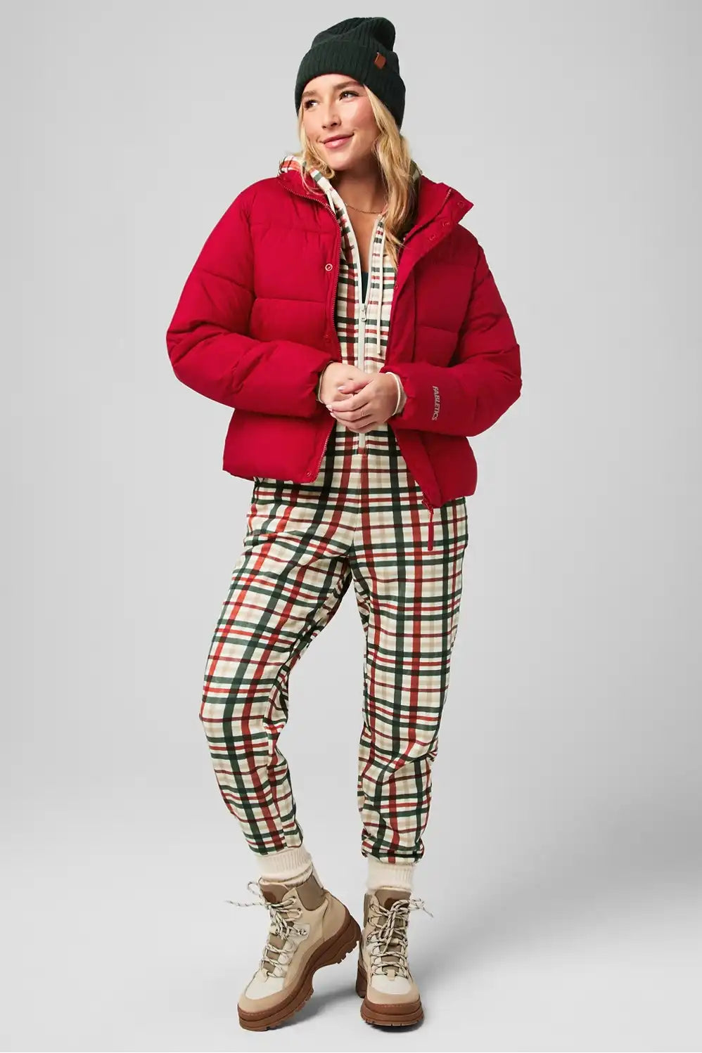 Cozy Fleece Hooded Onesie