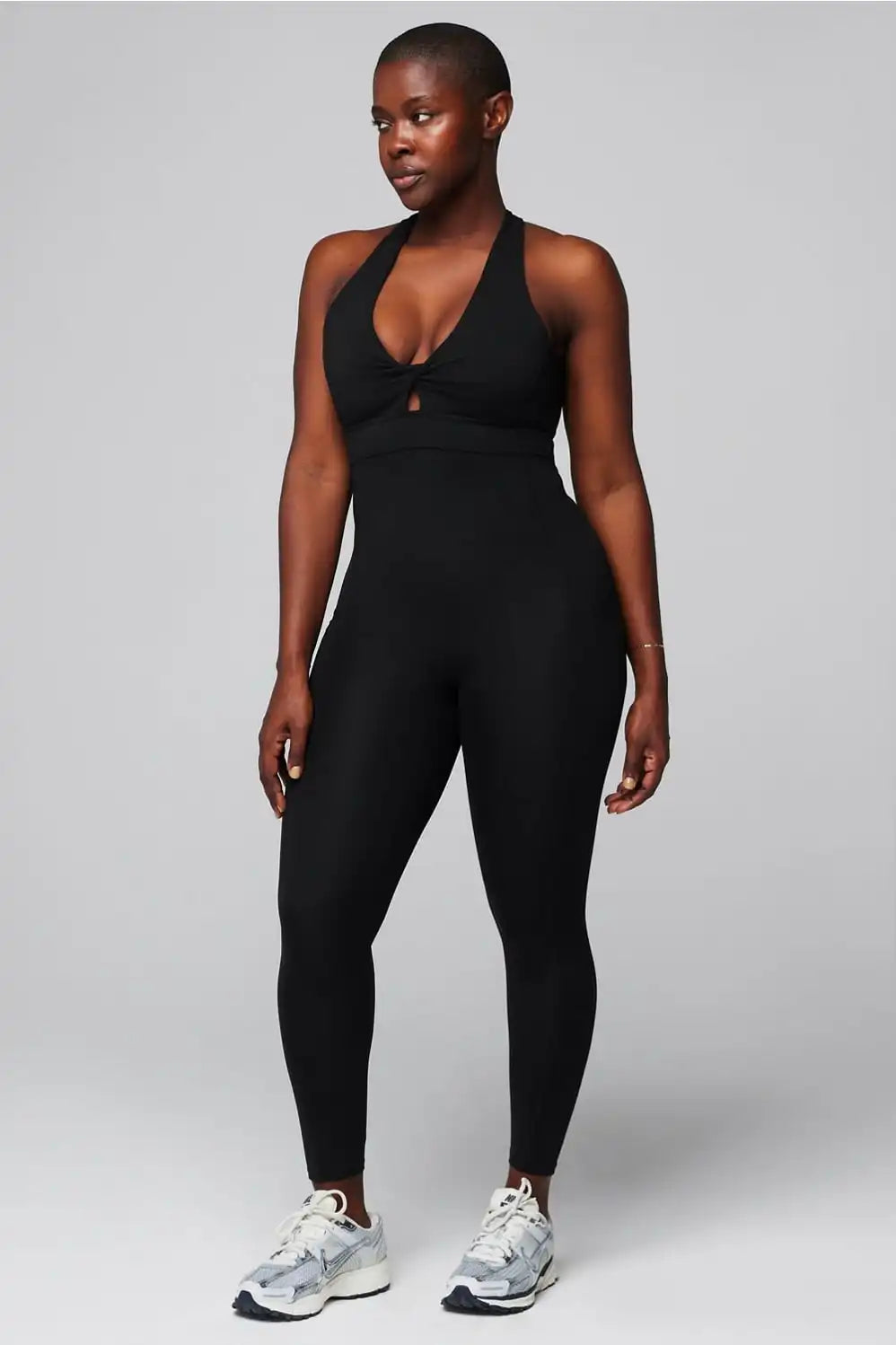 Oasis Twist Front Pocket 7/8 Jumpsuit Main image