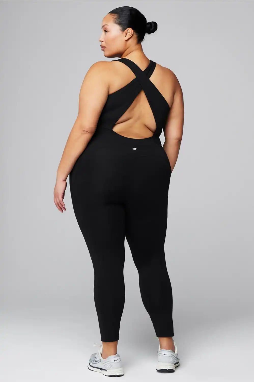 Oasis Twist Front Pocket 7/8 Jumpsuit
