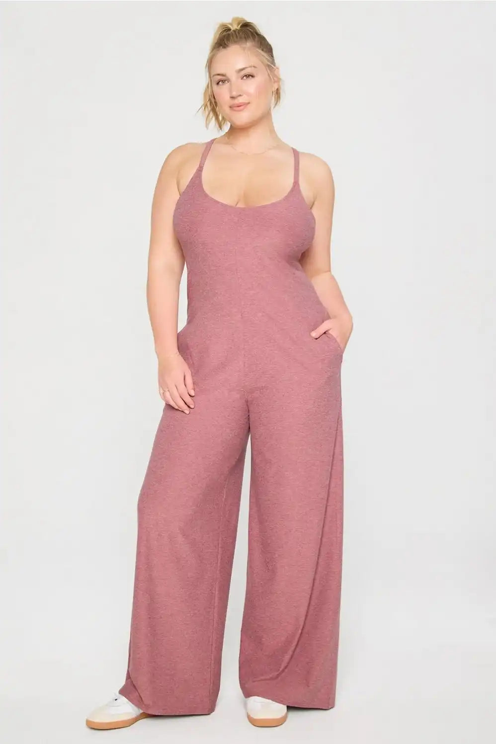 Cloud Jersey Wide Leg Onesie