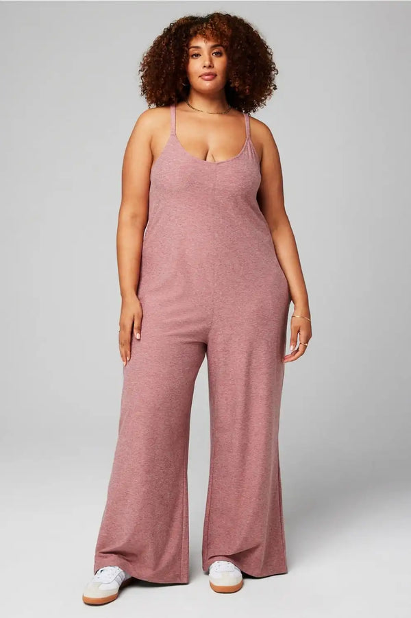 Cloud Jersey Wide Leg Onesie
