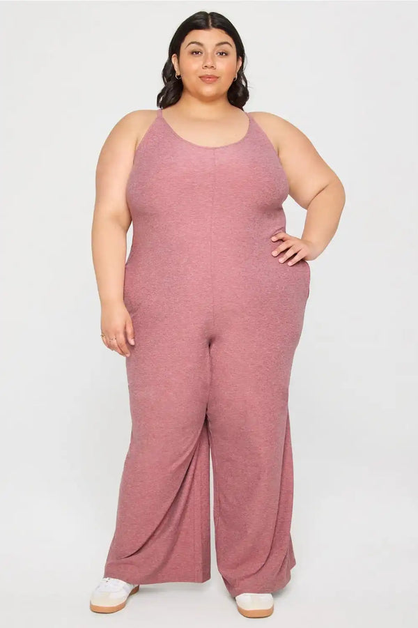 Cloud Jersey Wide Leg Onesie