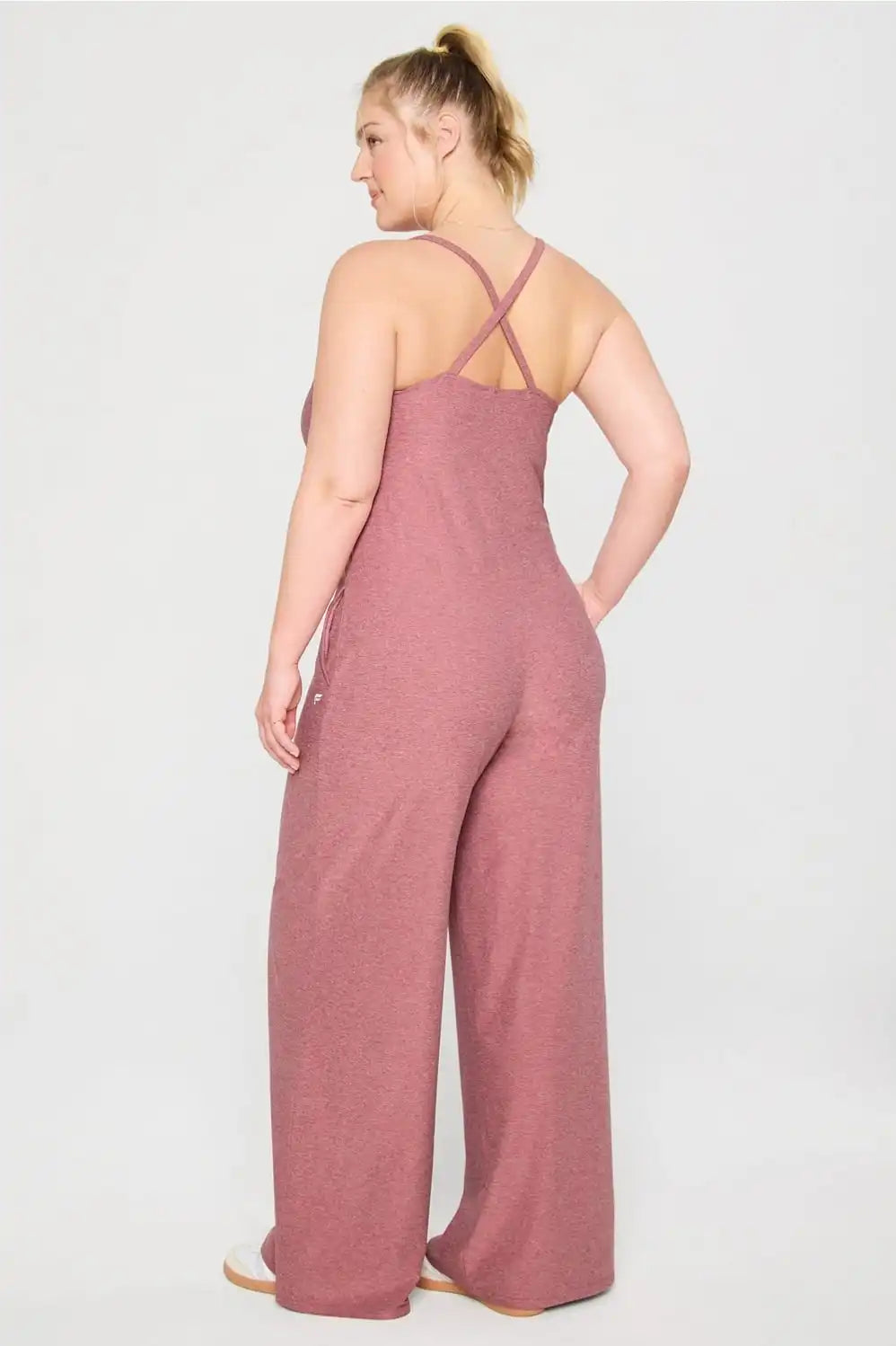 Cloud Jersey Wide Leg Onesie