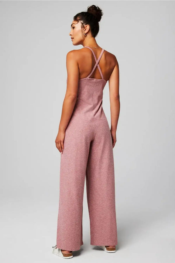 Cloud Jersey Wide Leg Onesie
