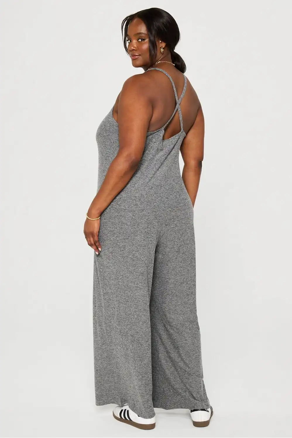 Cloud Jersey Wide Leg Onesie