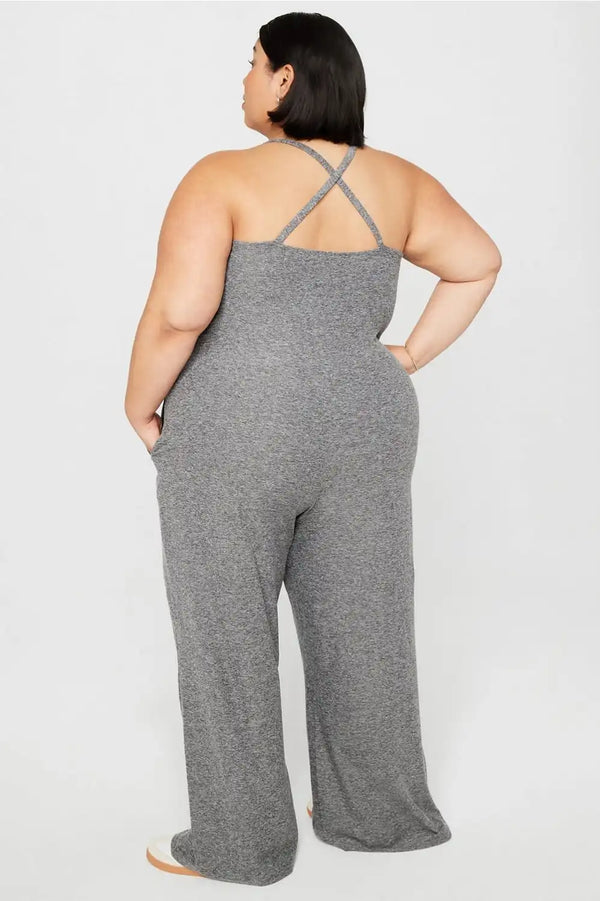 Cloud Jersey Wide Leg Onesie