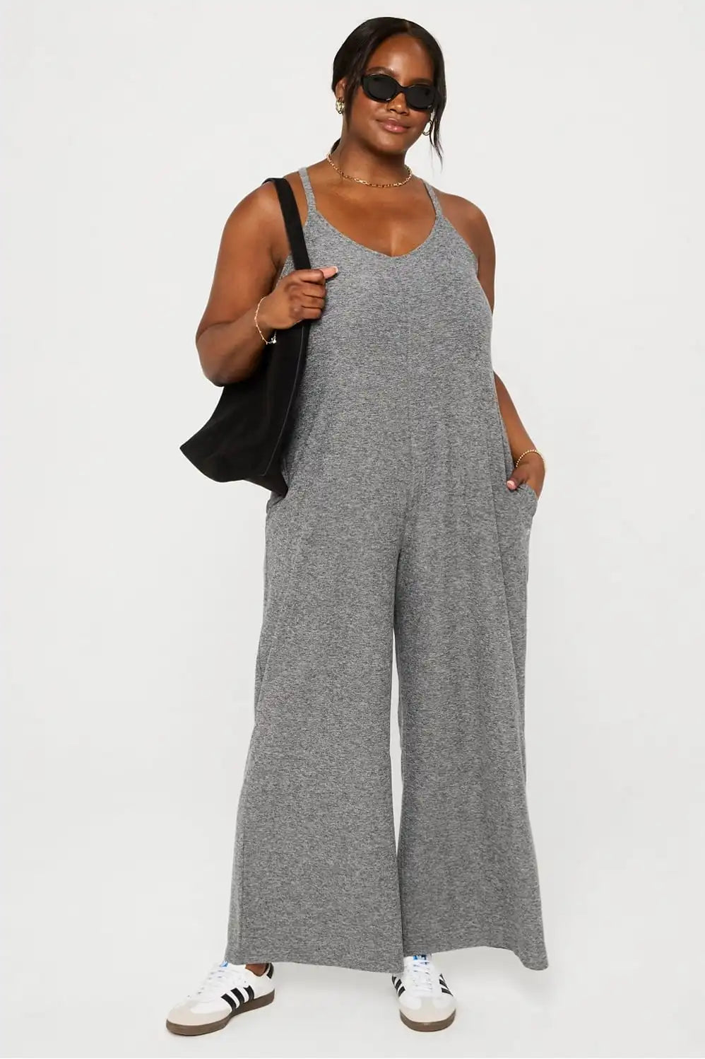 Cloud Jersey Wide Leg Onesie