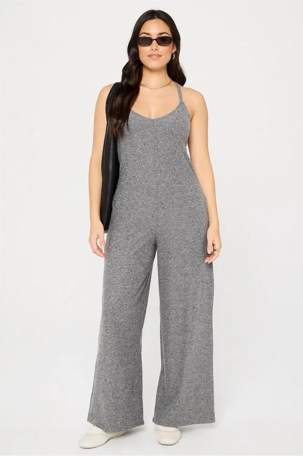 Cloud Jersey Wide Leg Onesie
