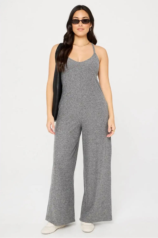 Cloud Jersey Wide Leg Onesie