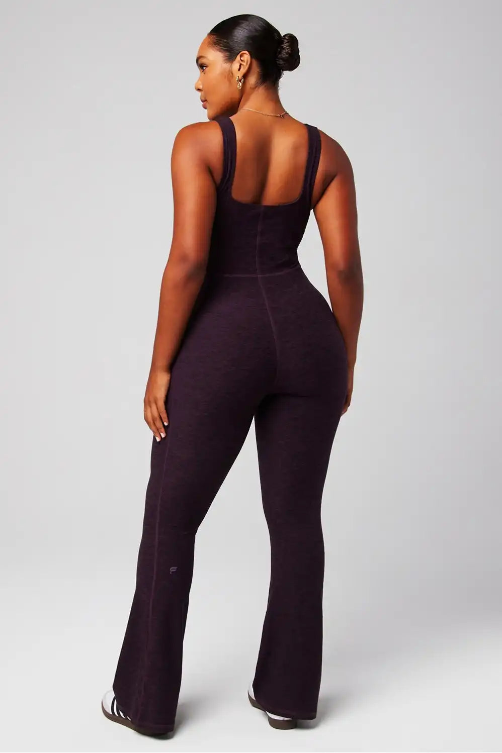 HeatherFlex Kick Flare Jumpsuit