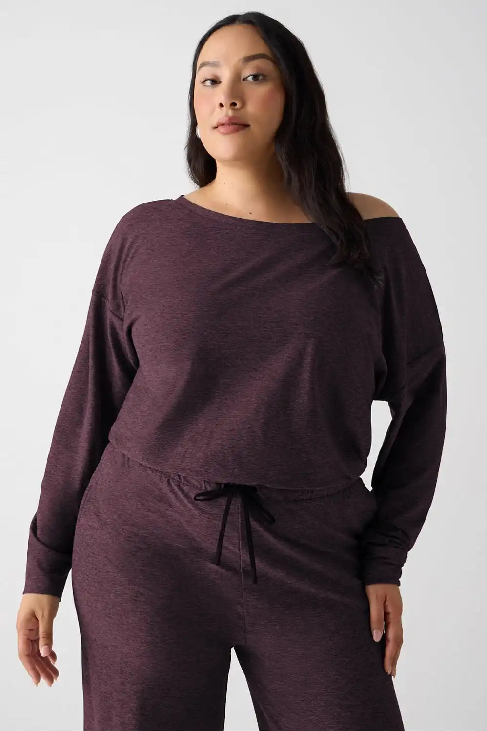 Cloud Jersey Off Shoulder Onesie