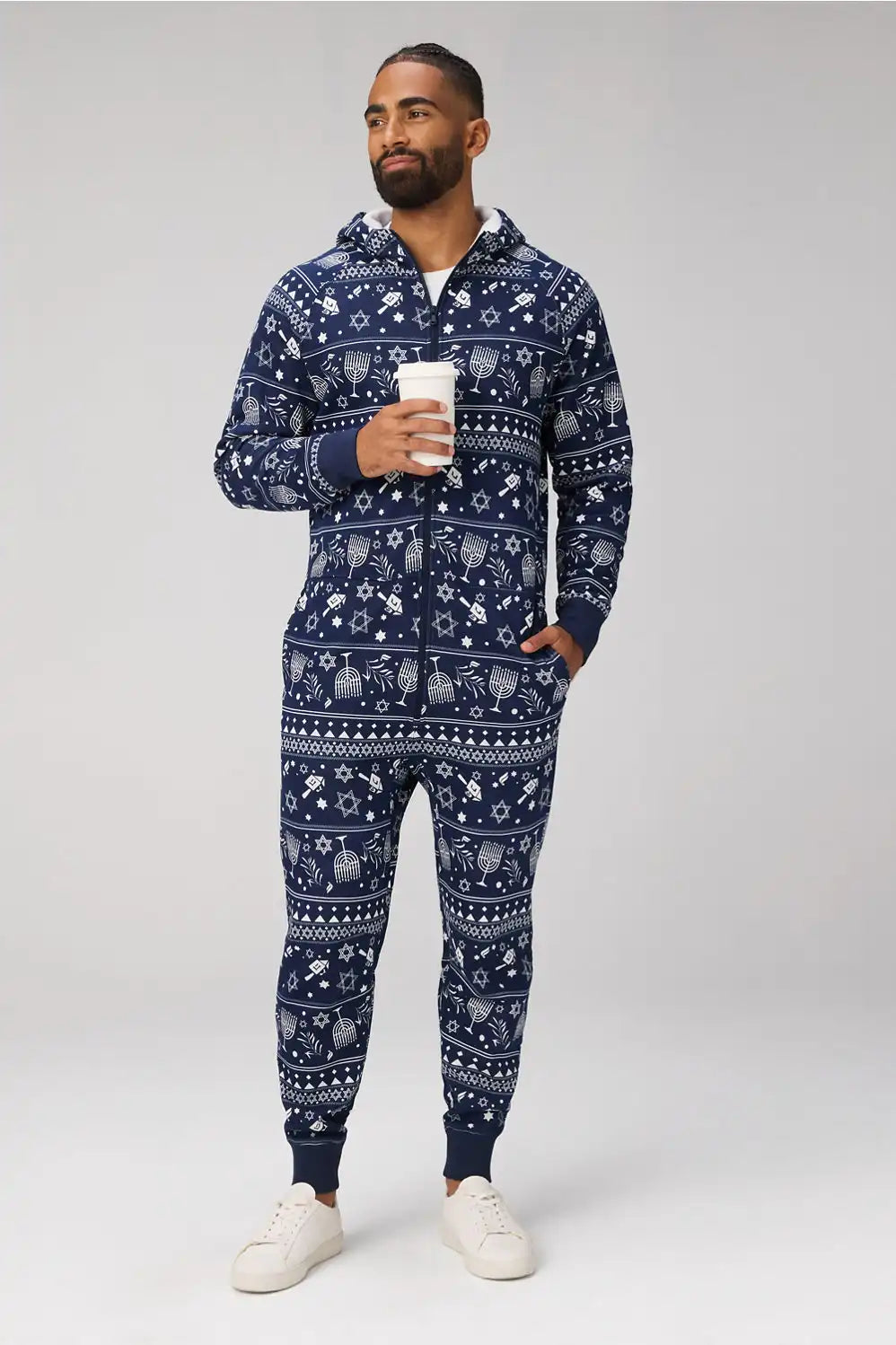 The Fleece Hooded Onesie Main image