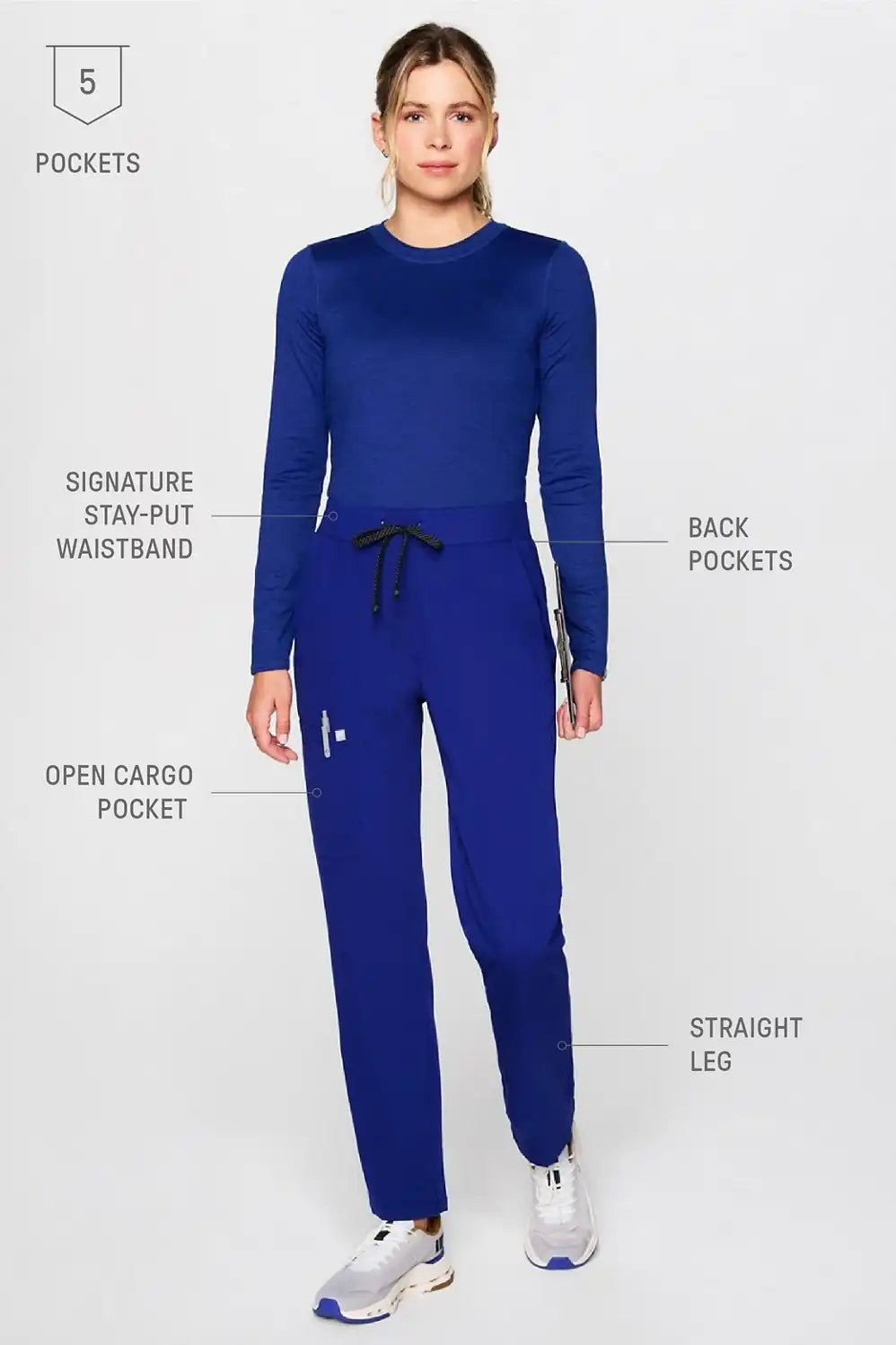 High-Rise Ion Scrub Pant