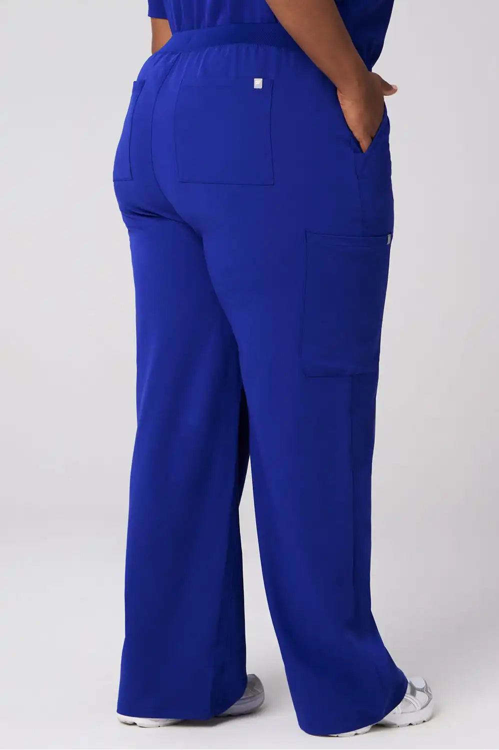 High-Rise Wide Leg Scrub Pant