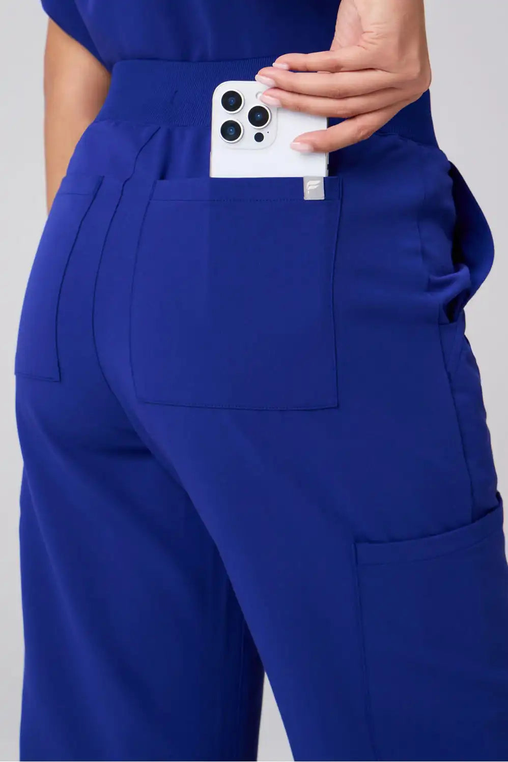 High-Rise Wide Leg Scrub Pant