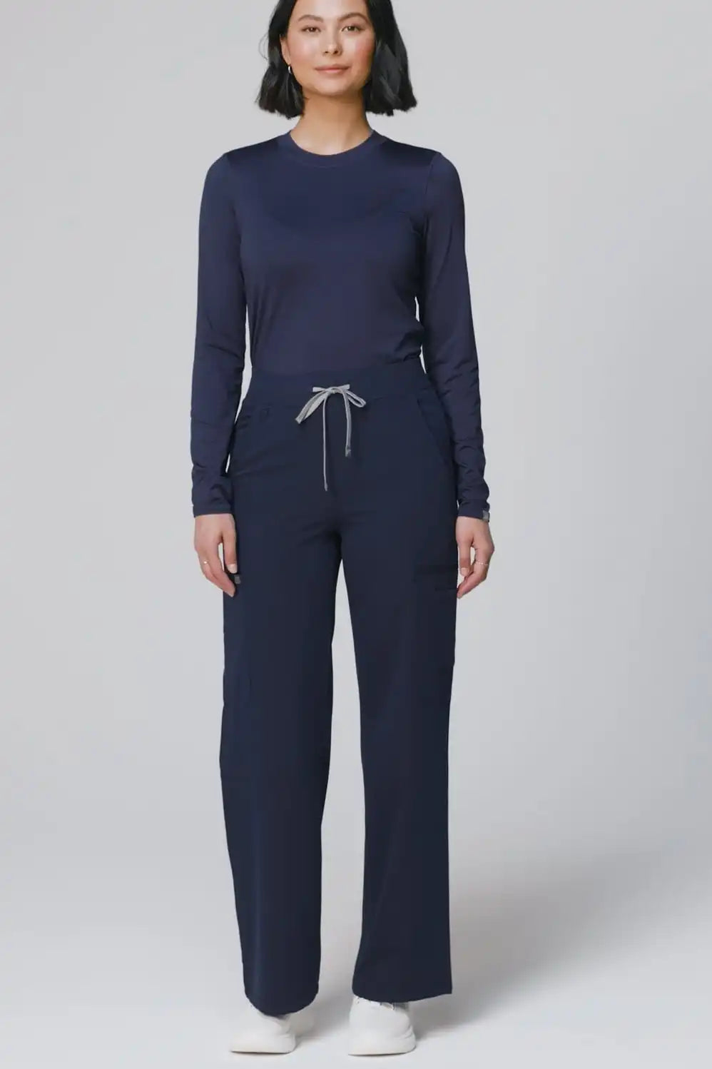 High-Rise Wide Leg Scrub Pant