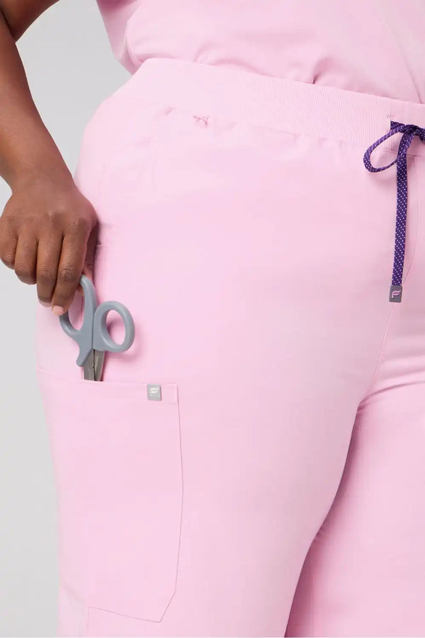 High-Rise Wide Leg Scrub Pant