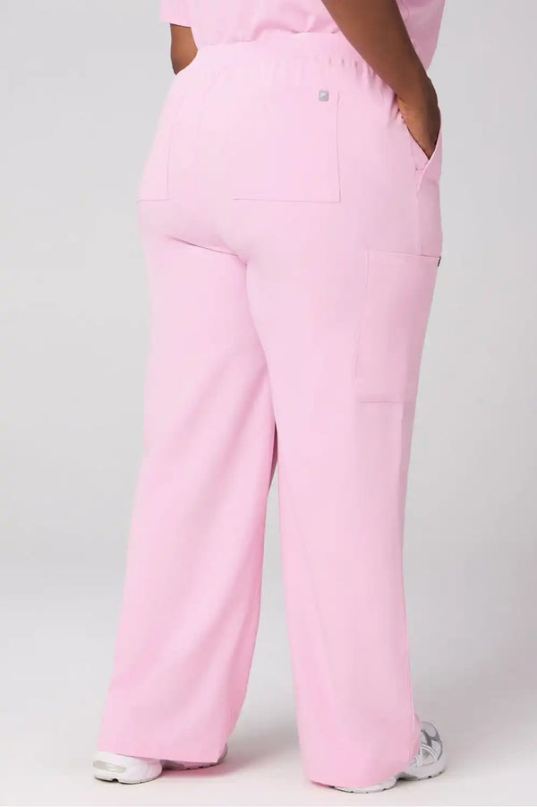 High-Rise Wide Leg Scrub Pant