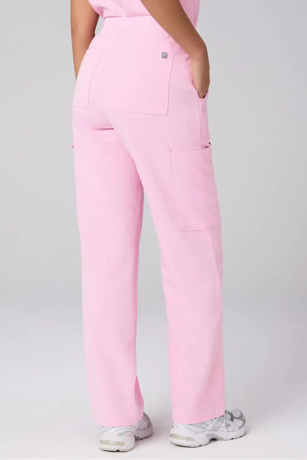 High-Rise Wide Leg Scrub Pant