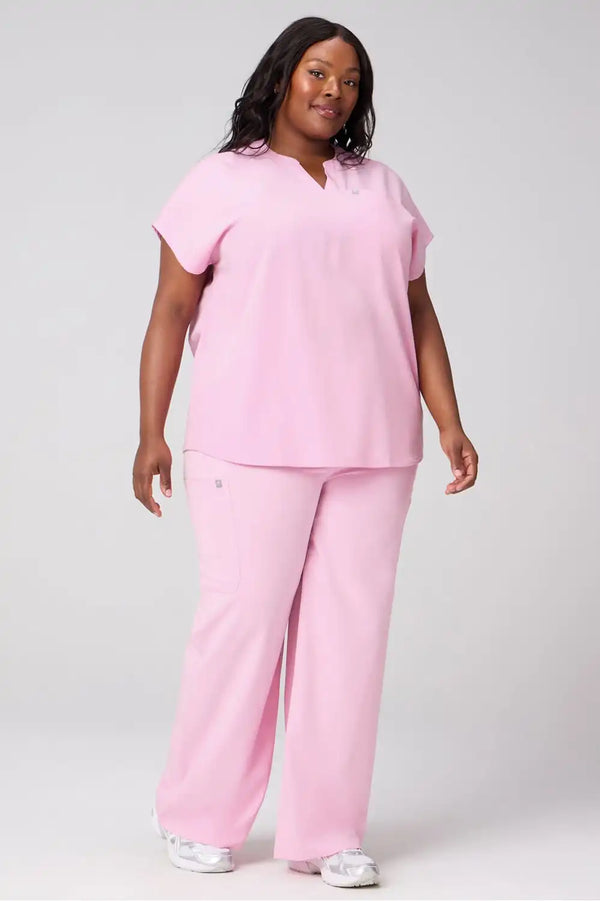 High-Rise Wide Leg Scrub Pant