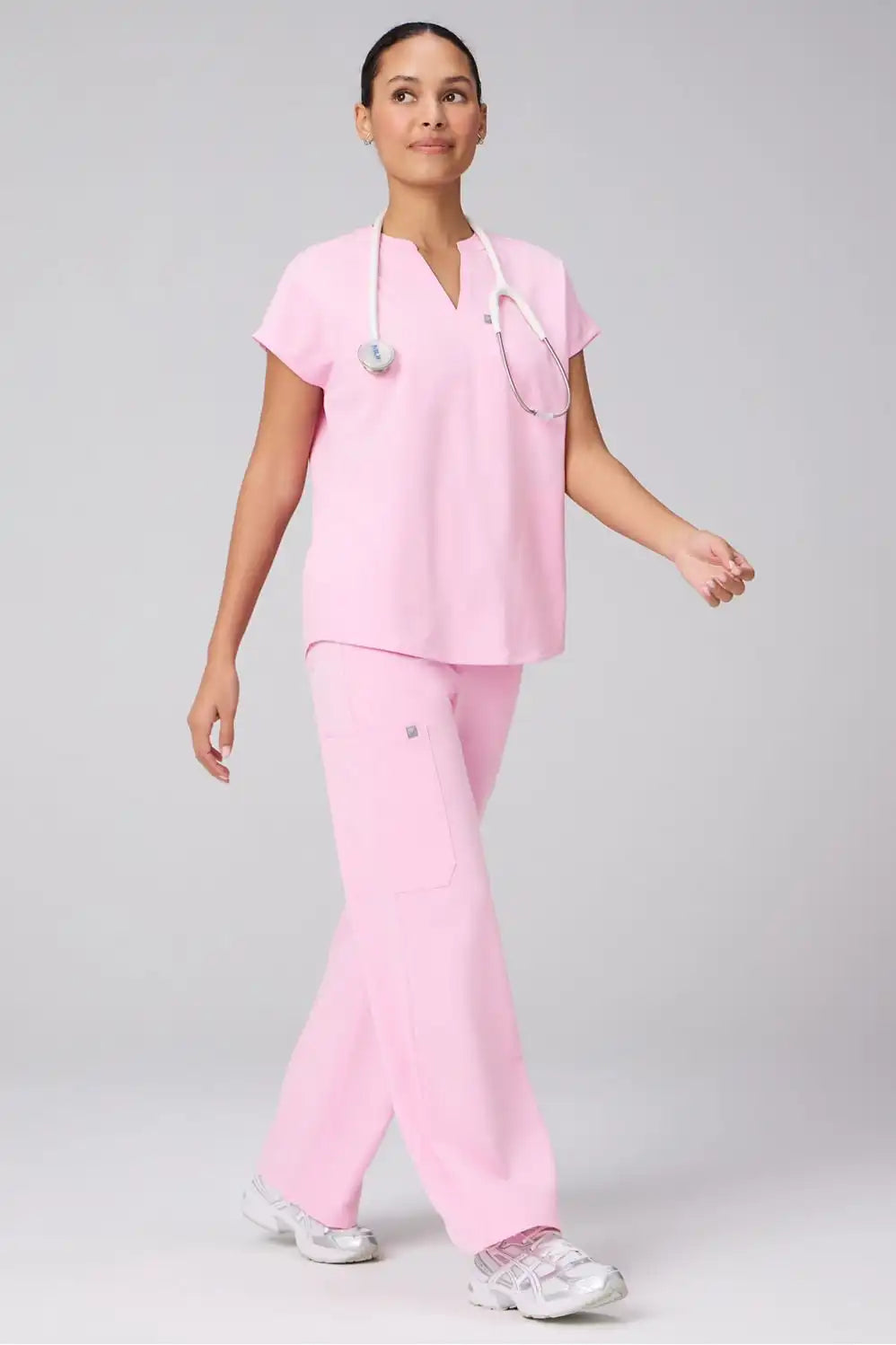 High-Rise Wide Leg Scrub Pant
