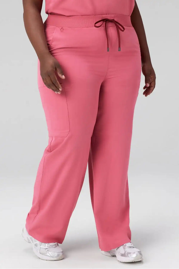 High-Rise Wide Leg Scrub Pant