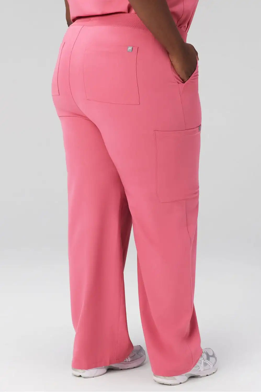 High-Rise Wide Leg Scrub Pant