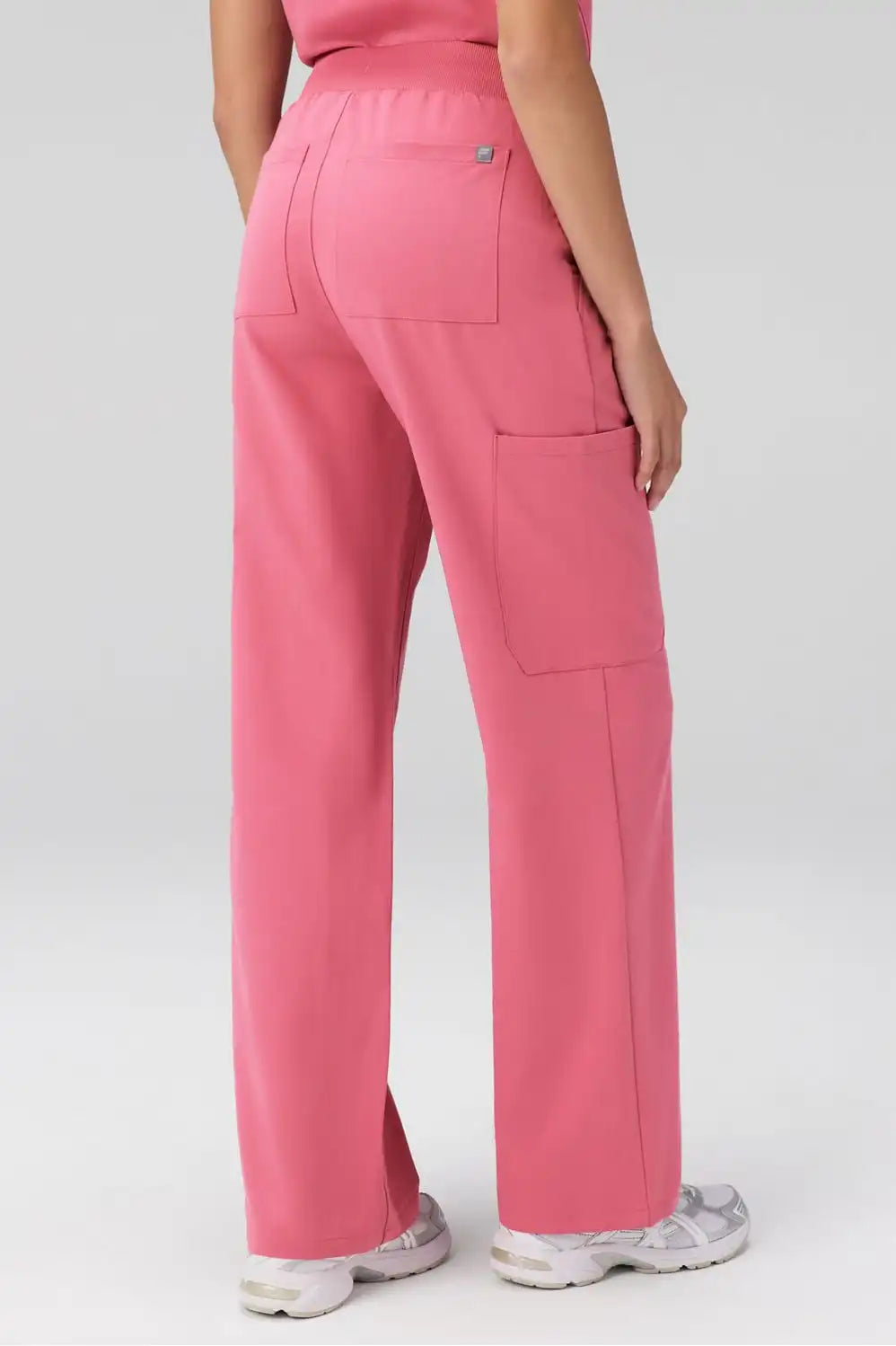 High-Rise Wide Leg Scrub Pant Secondary image