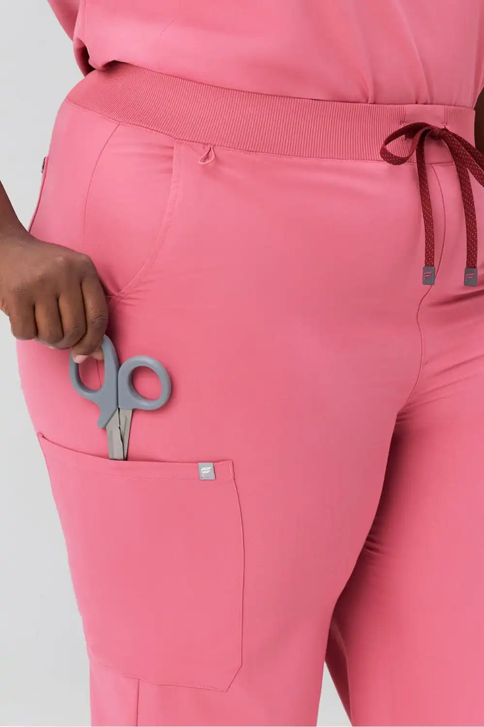 High-Rise Wide Leg Scrub Pant