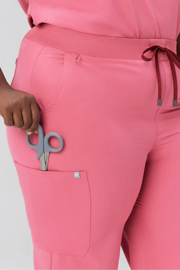 High-Rise Wide Leg Scrub Pant