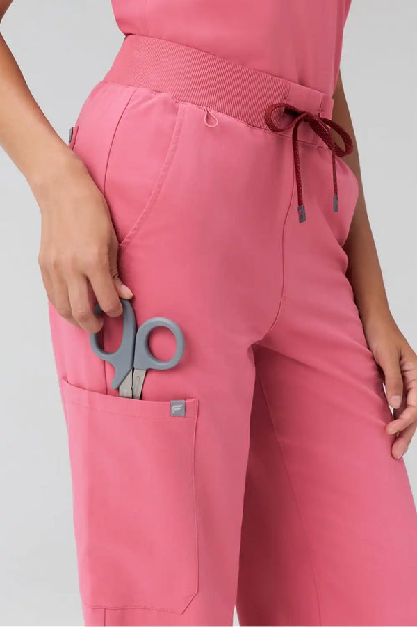 High-Rise Wide Leg Scrub Pant