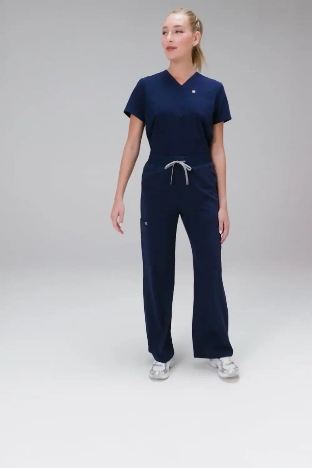 High-Rise Wide Leg Scrub Pant