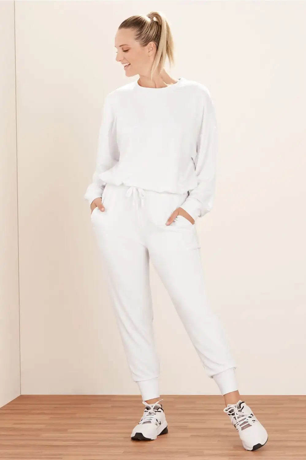 Eco-Conscious Cinched Pullover