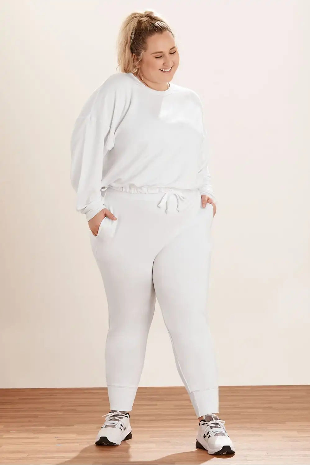 Eco-Conscious Cinched Pullover