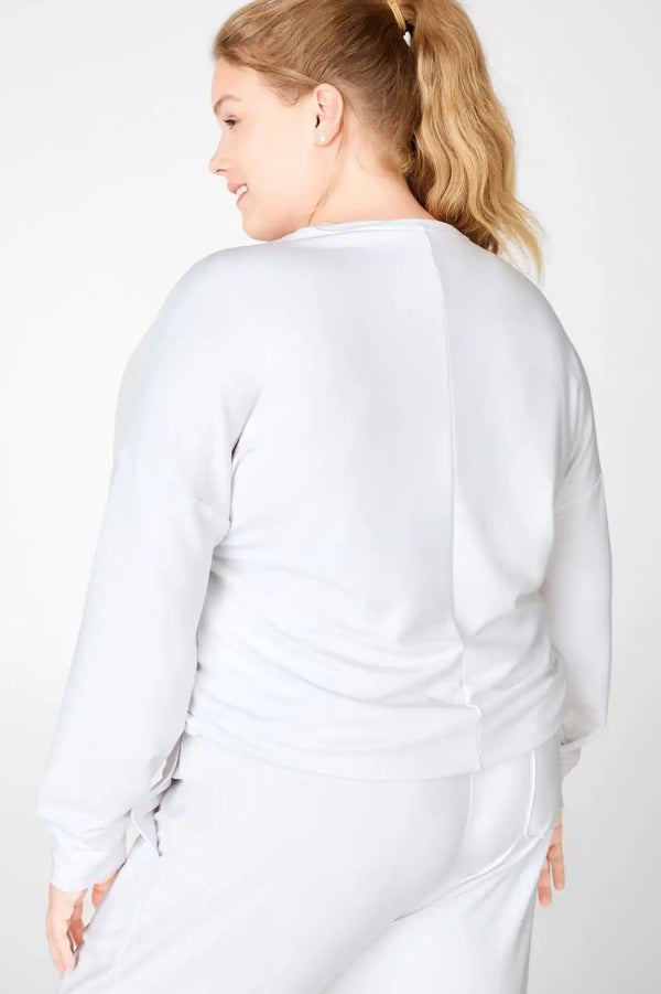 Eco-Conscious Cinched Pullover