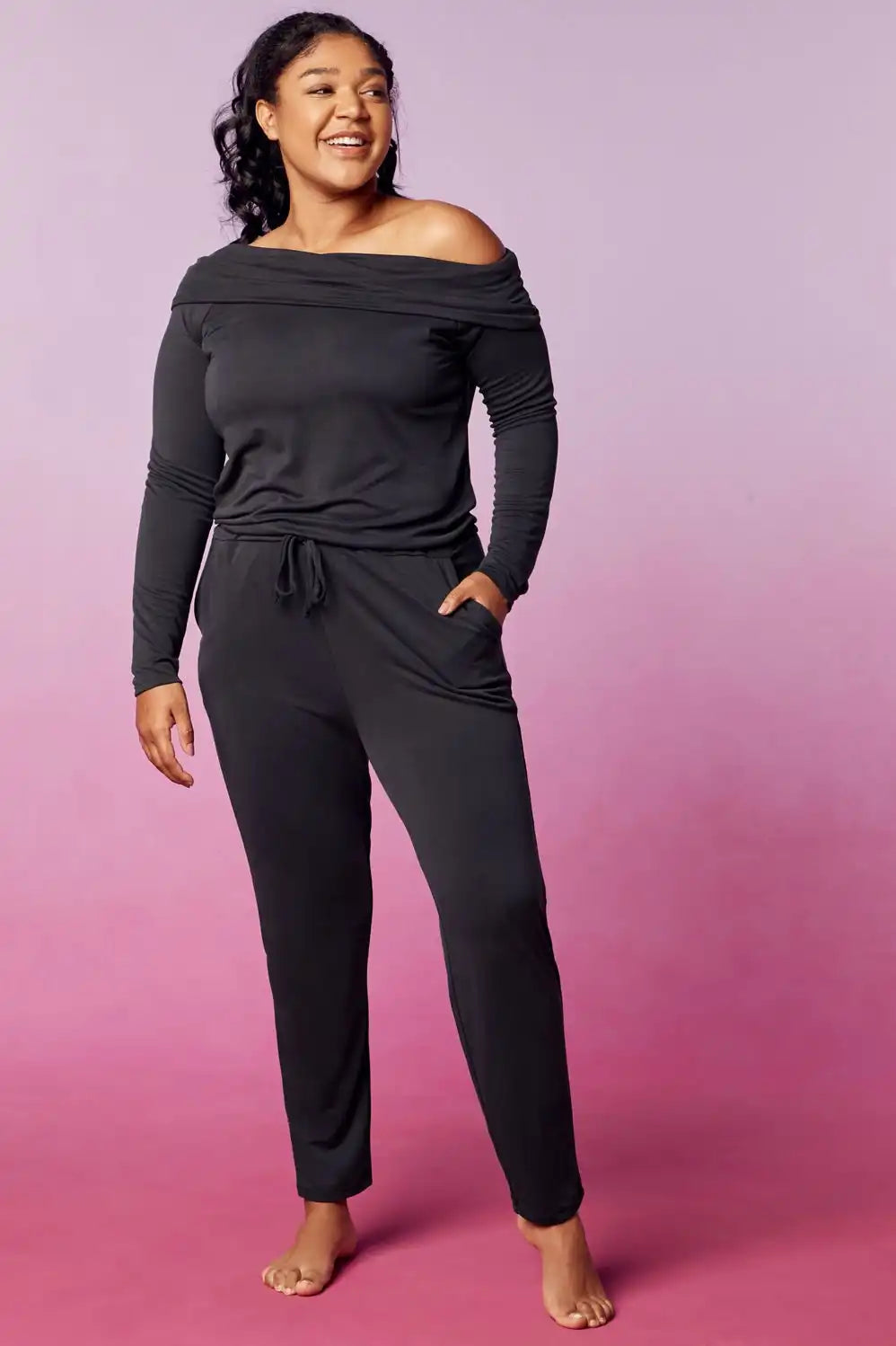 Tess Off-Shoulder Jumpsuit