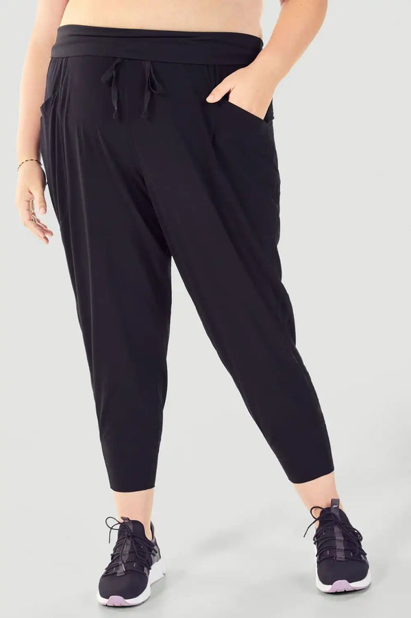 Sleek Knit Drawstring Pant