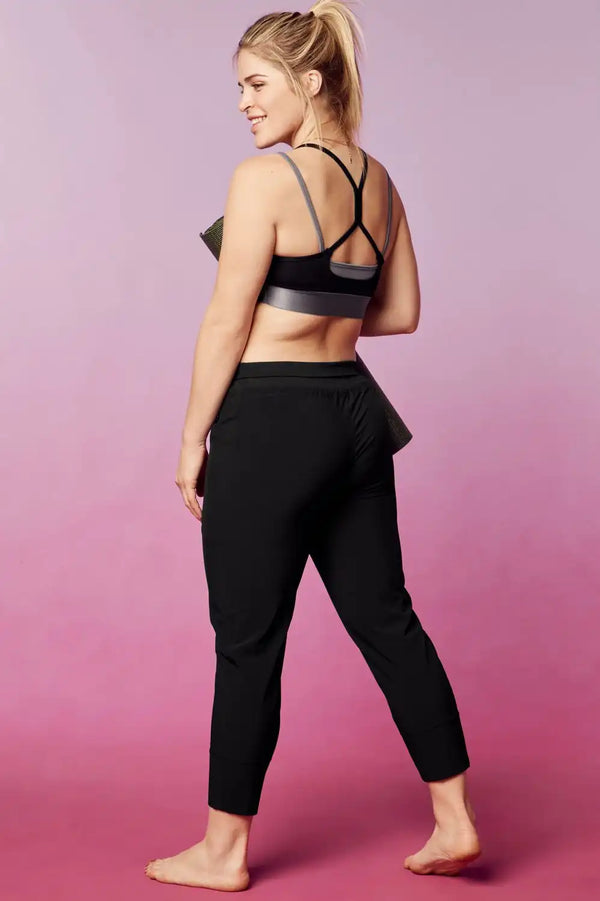 Sleek Knit Drawstring Pant